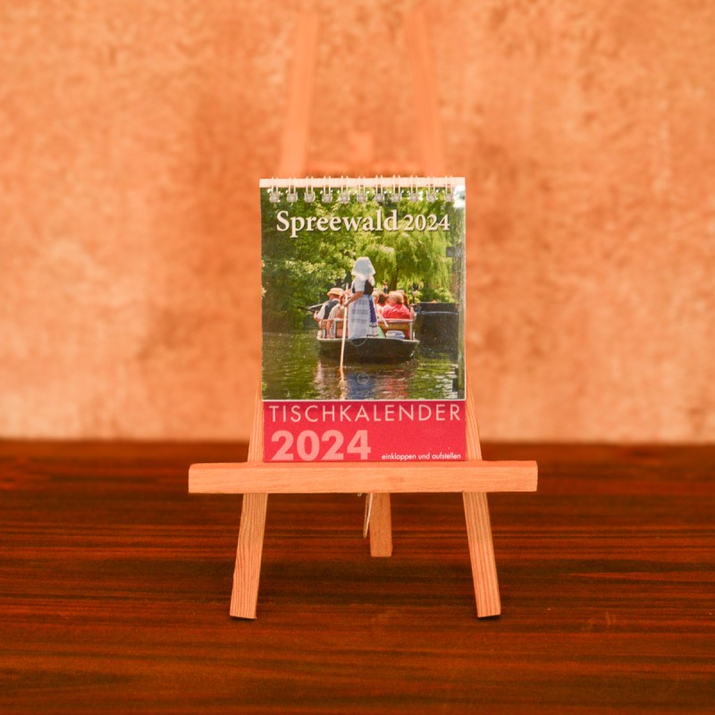 Kleiner Tischkalender Spreewald 2024